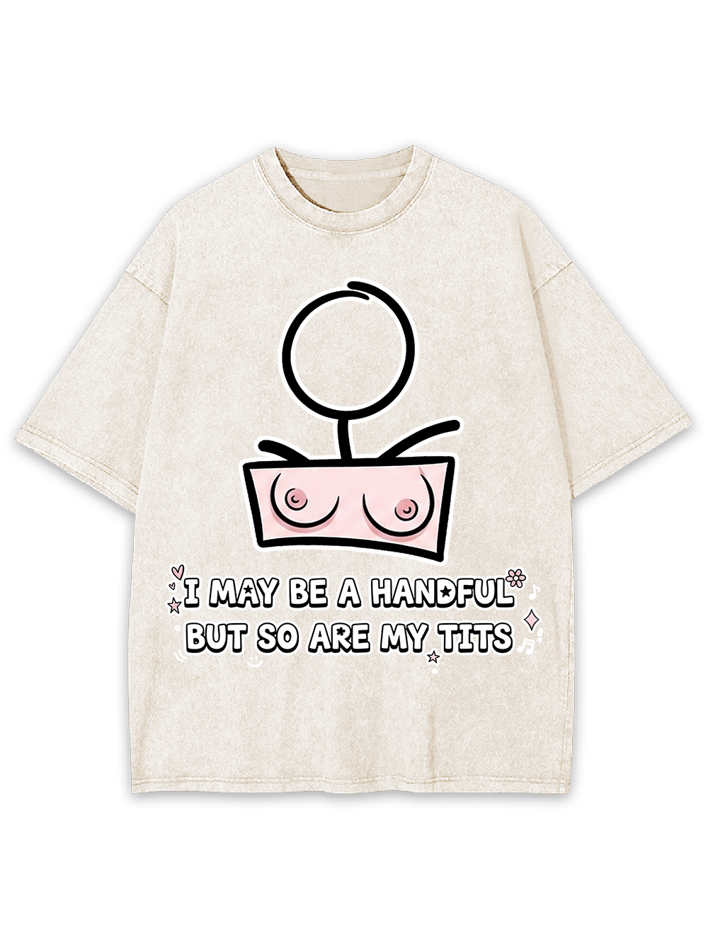 BOLD SATEMENT AAA WASHED TSHIRT