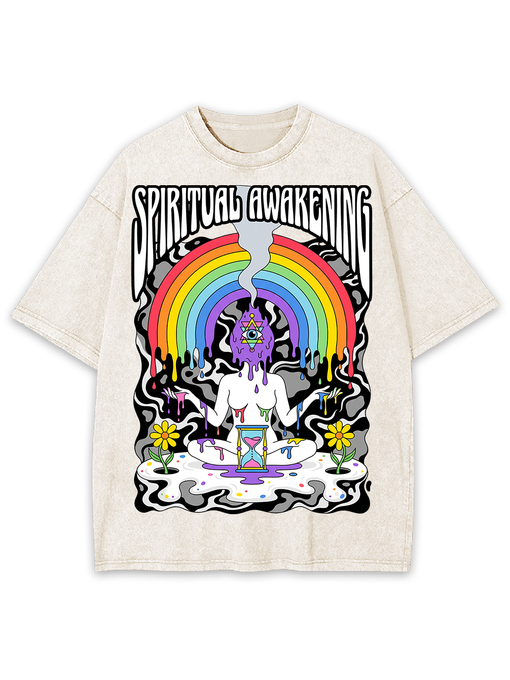 SPIRITUAL AWAKENING AAA WASHED TSHIRT