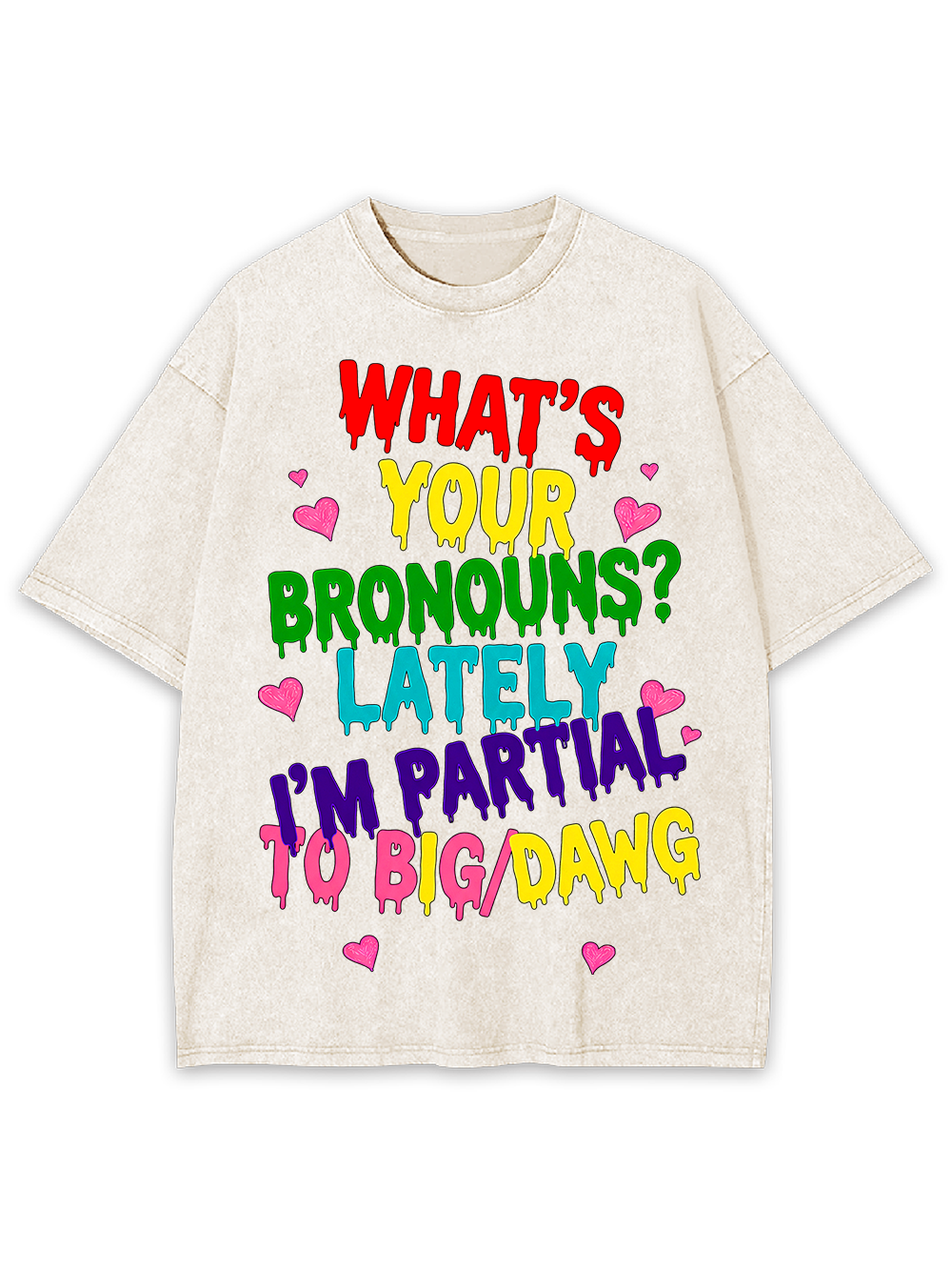 COLORFUL COPY AAA WASHED TSHIRT