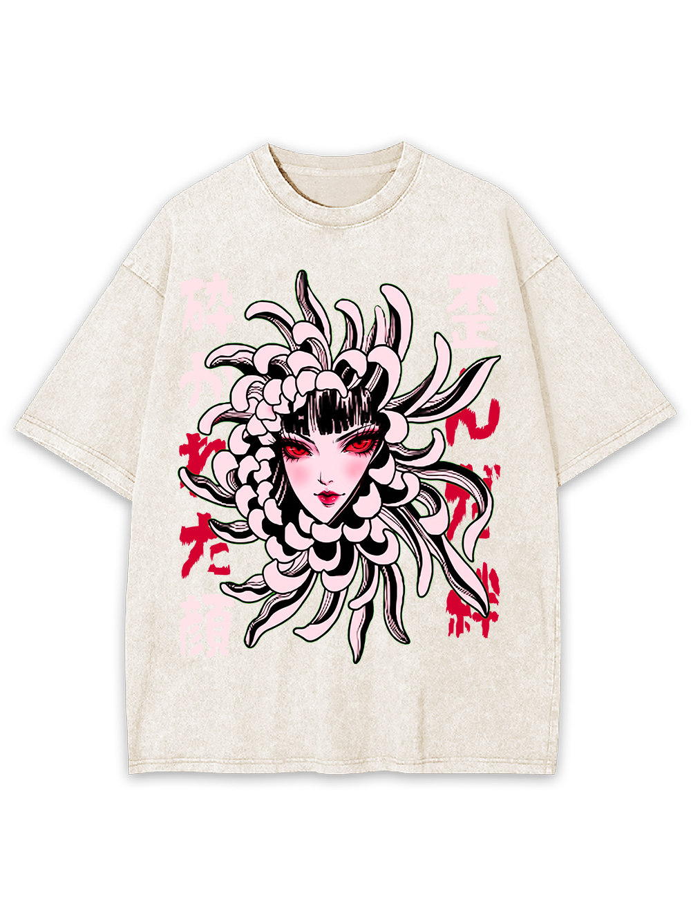 TWISTED BEAUTY AAA WASHED TSHIRT