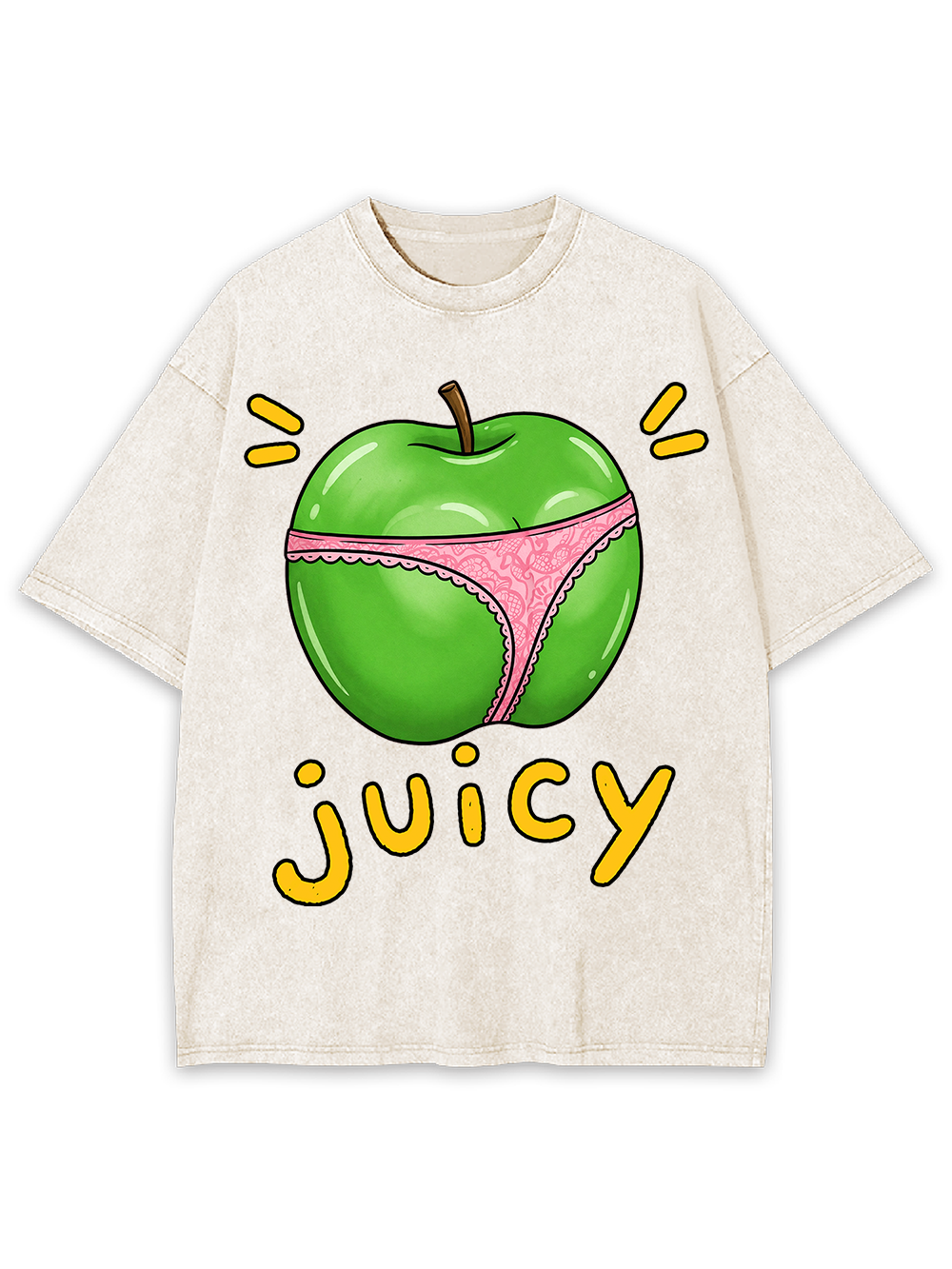 JUICY APPLE AAA WASHED TSHIRT