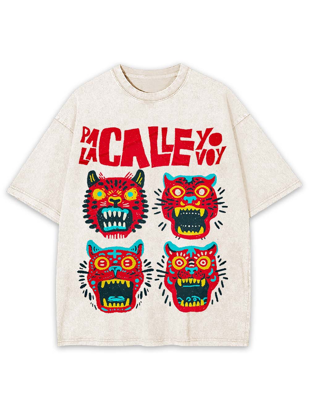 To the Streets I Go Washed Tshirt