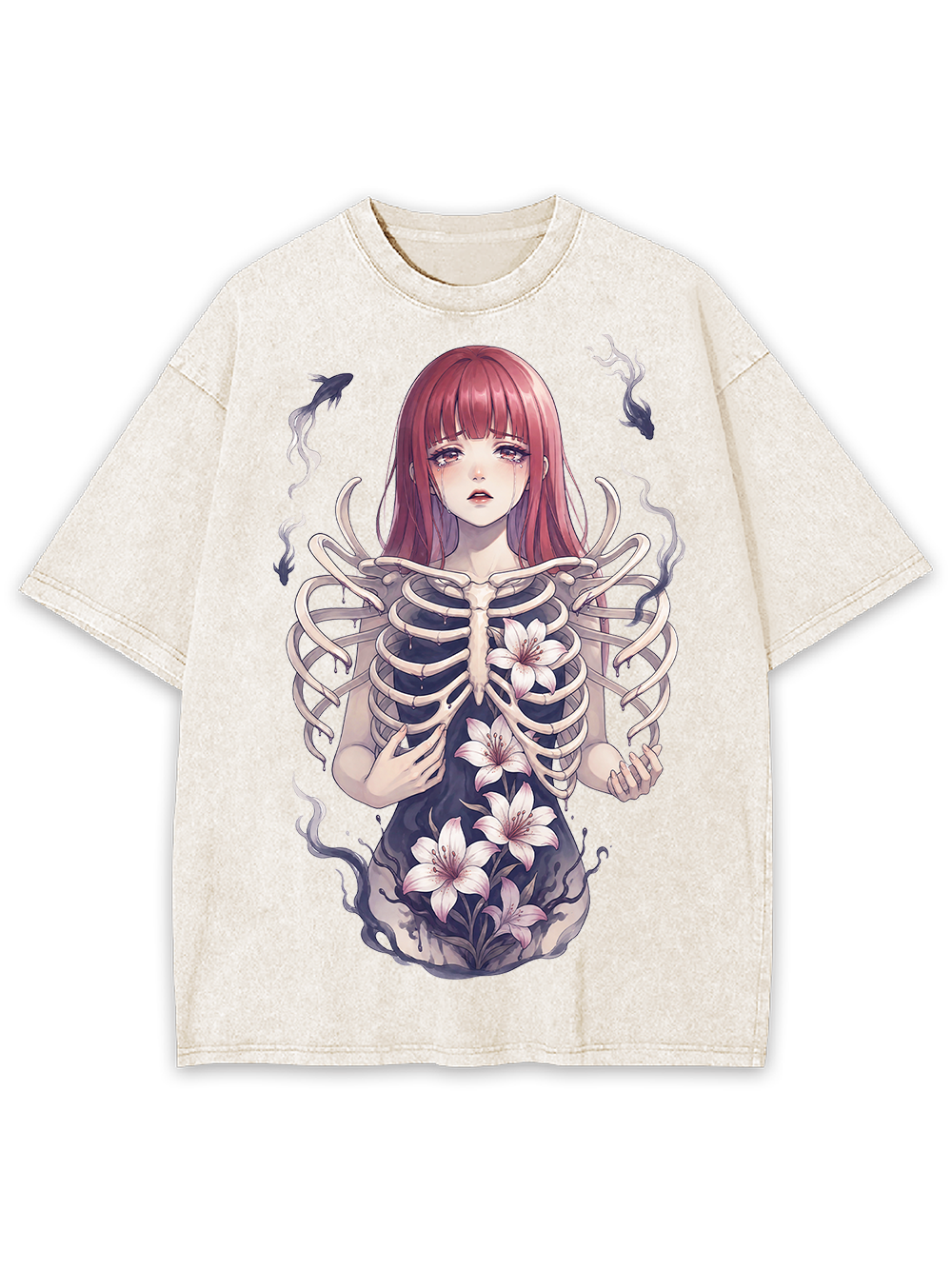 RIB CAGE BLOOM AAA WASHED TSHIRT