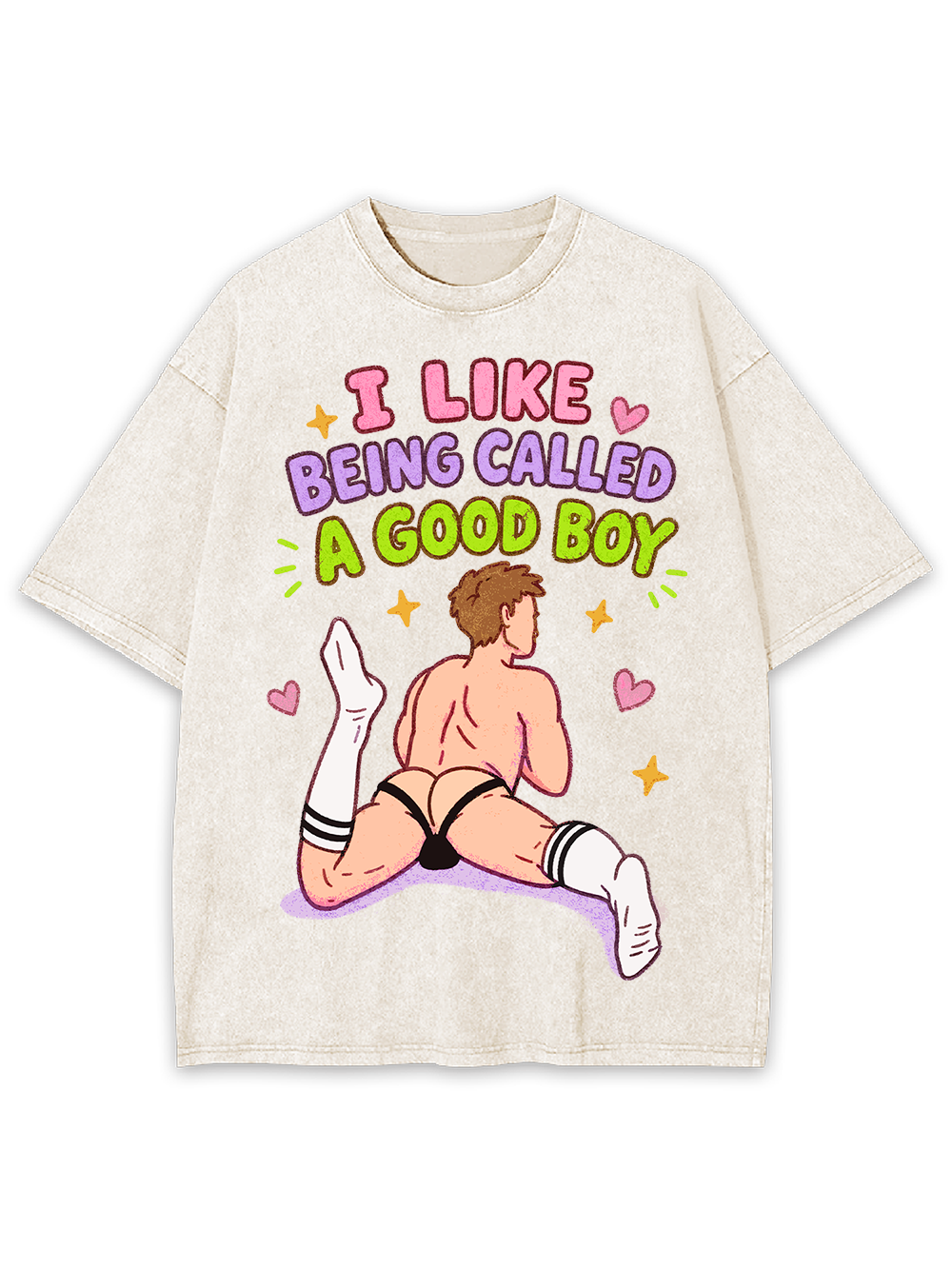 GOOD BOY AAA WASHED TSHIRT