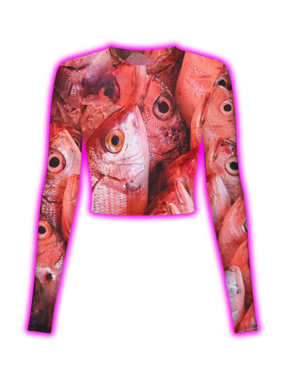 RAW FISH MESH TOP