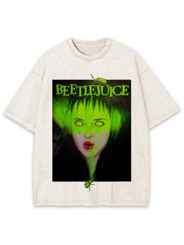 Beetlejuice Washed Tshirt