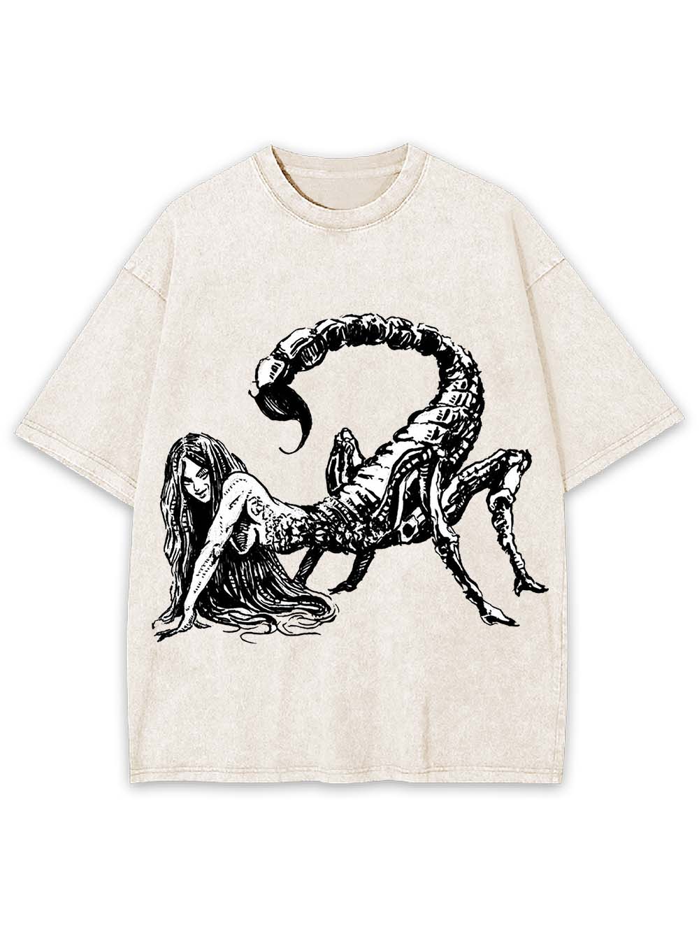 Scorpion Siren Washed Tshirt