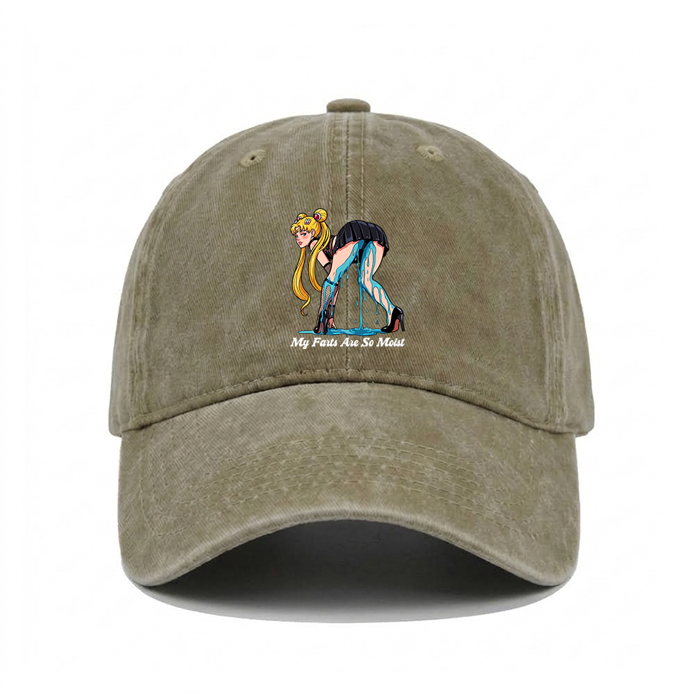 MOIST SAILOR WASHED VINTAGE BASEBALL CAP