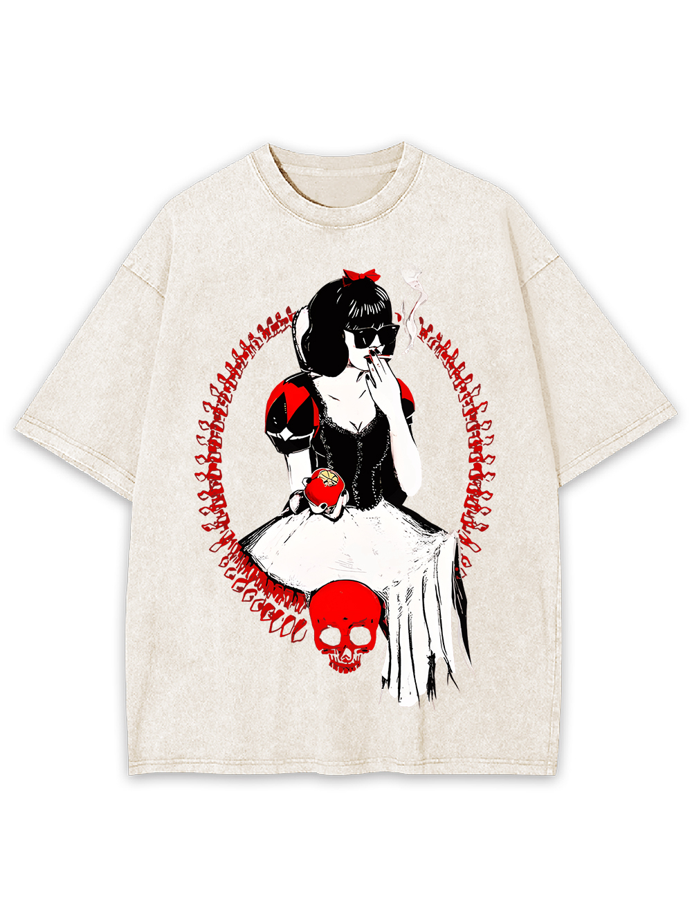 Rebellious Princess Washed Tshirt