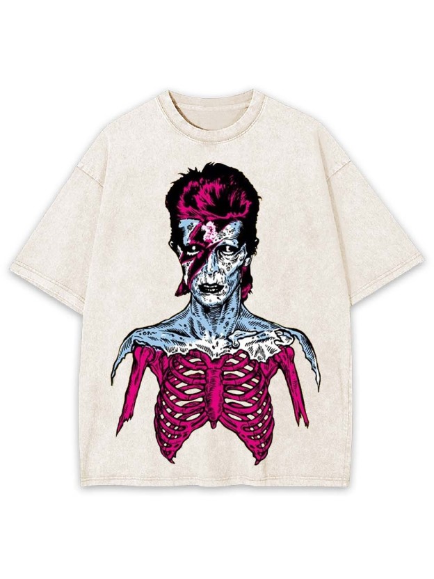 Zombie David Washed Tshirt