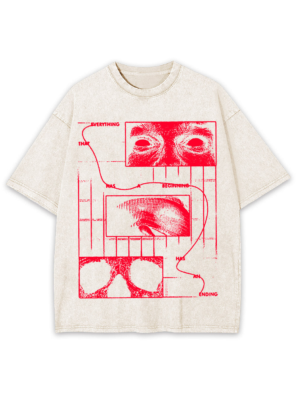 Cycle Of Existence Washed Tshirt