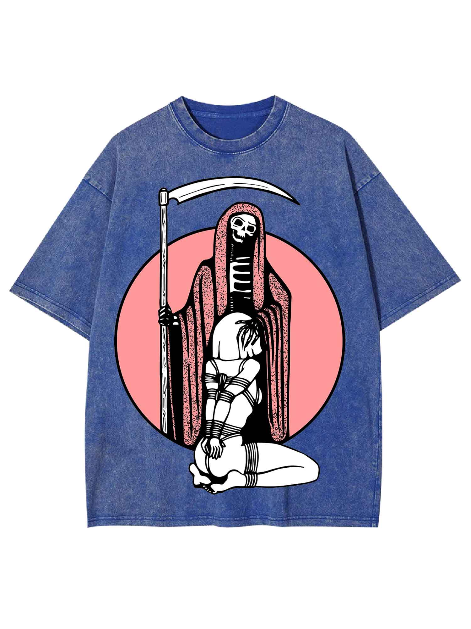 Death And Bound Washed Tshirt