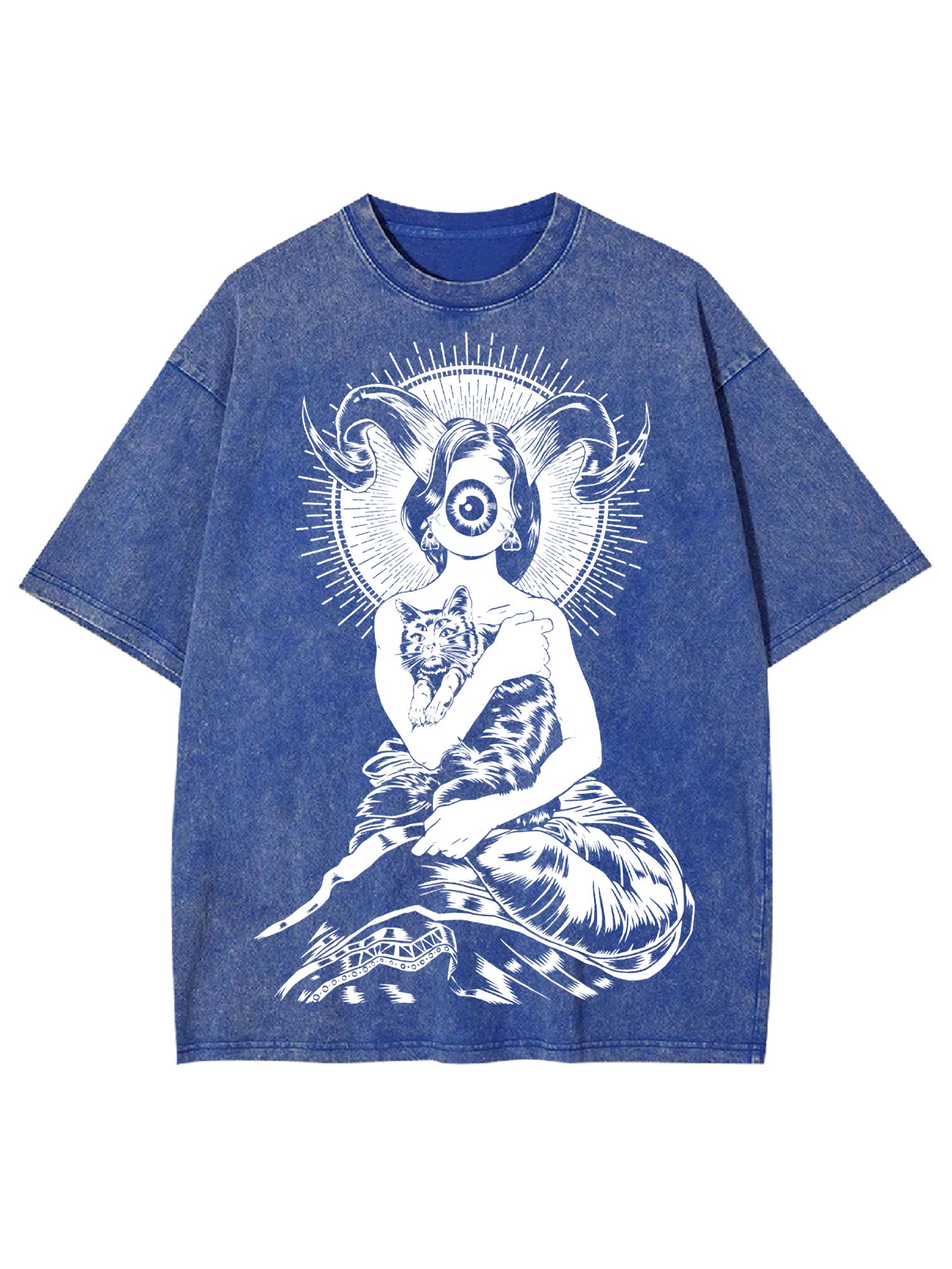 A One Eyed Woman Washed Tshirt