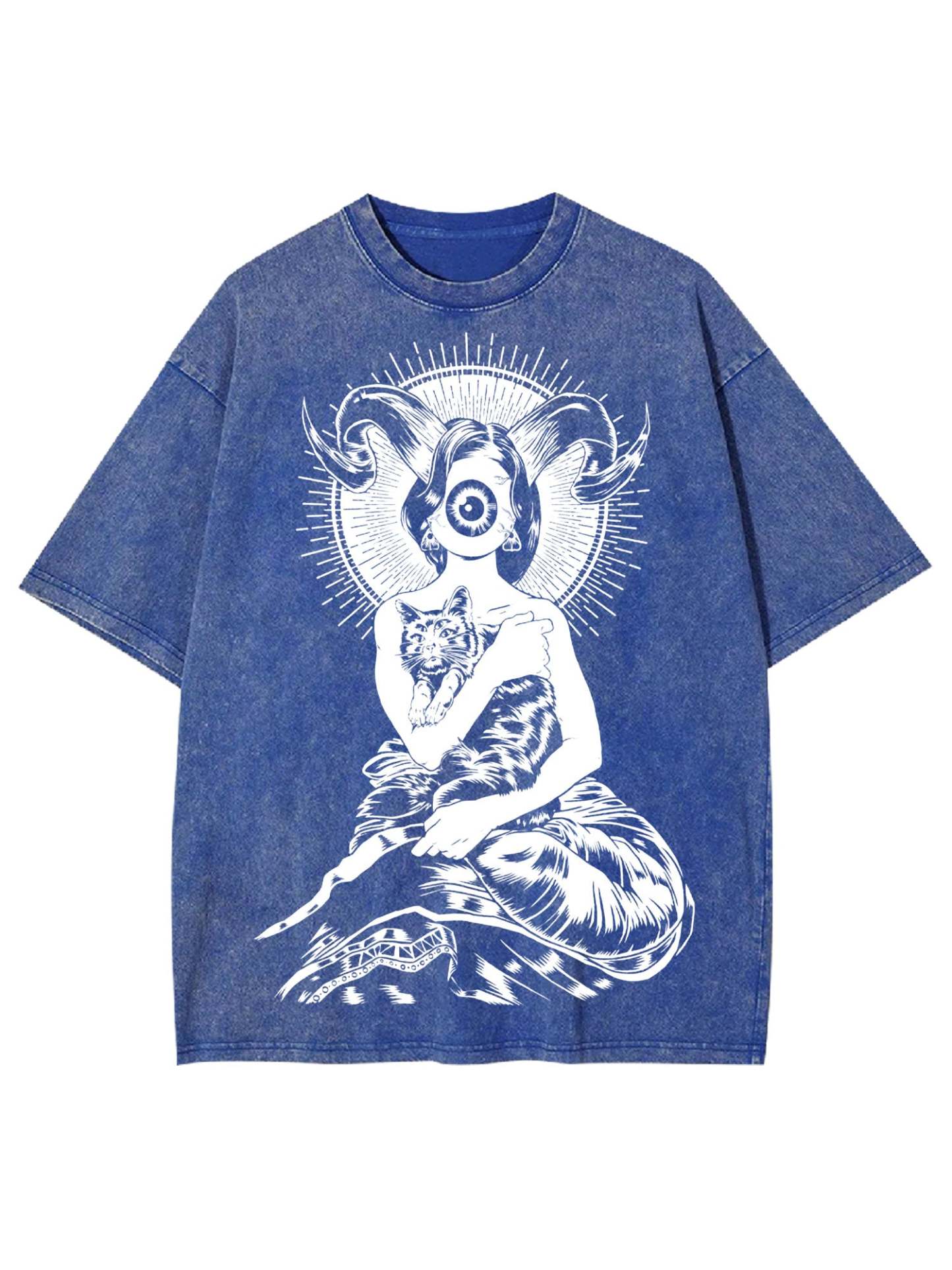 A One Eyed Woman Washed Tshirt