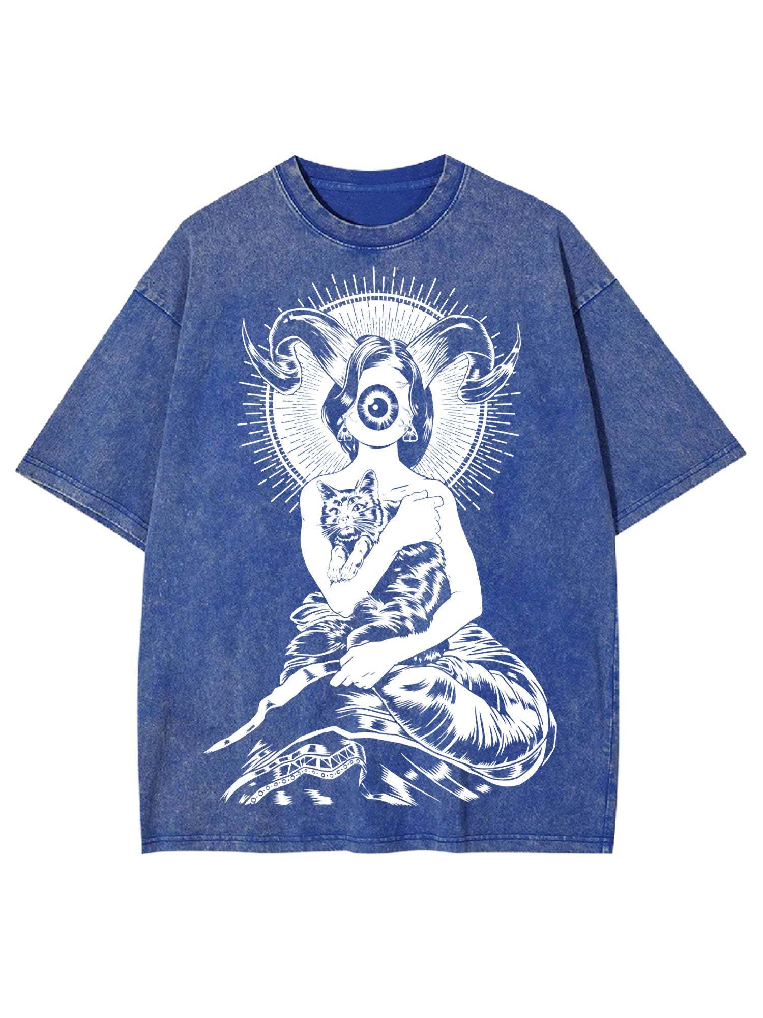 A One Eyed Woman Washed Tshirt