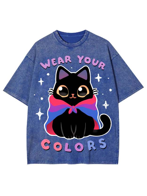 Wear Your Colors Washed Tshirt