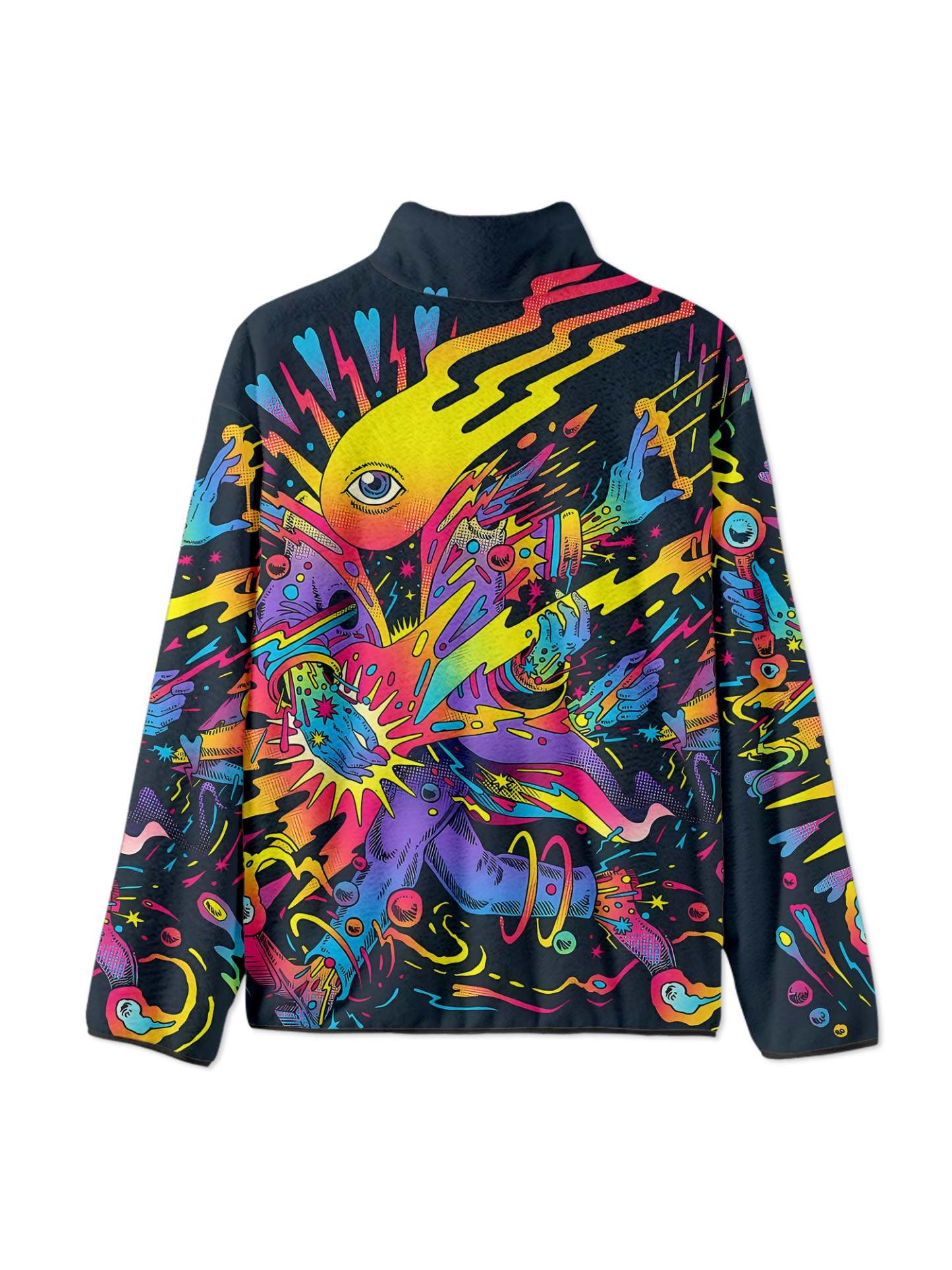 Cosmic Chaos Fleece Jacket