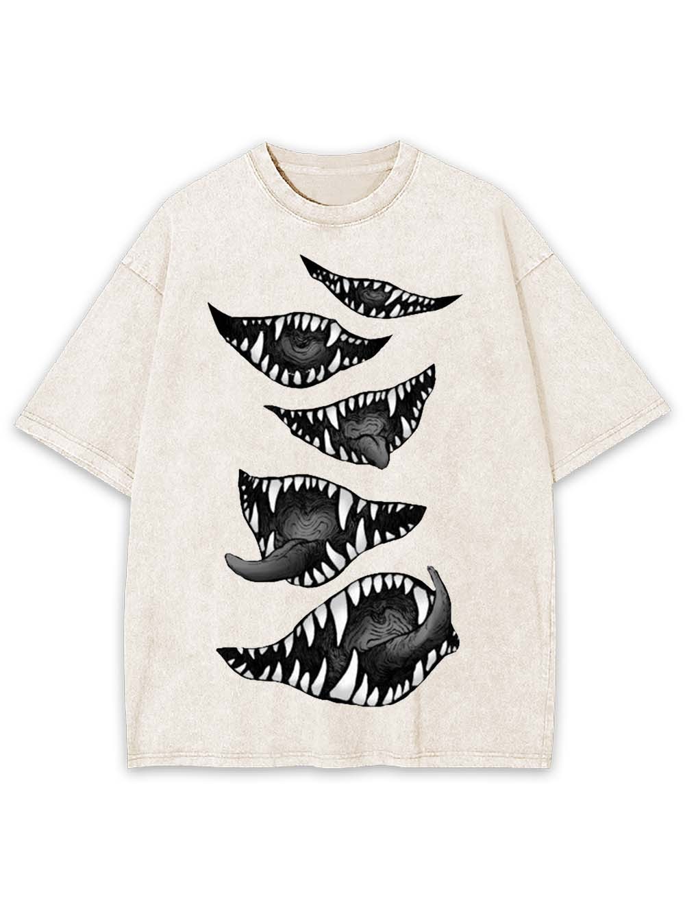 Monstrous Grins Washed Tshirt