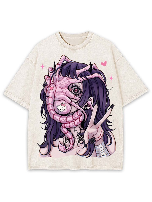 TWISTED WASHED TSHIRT