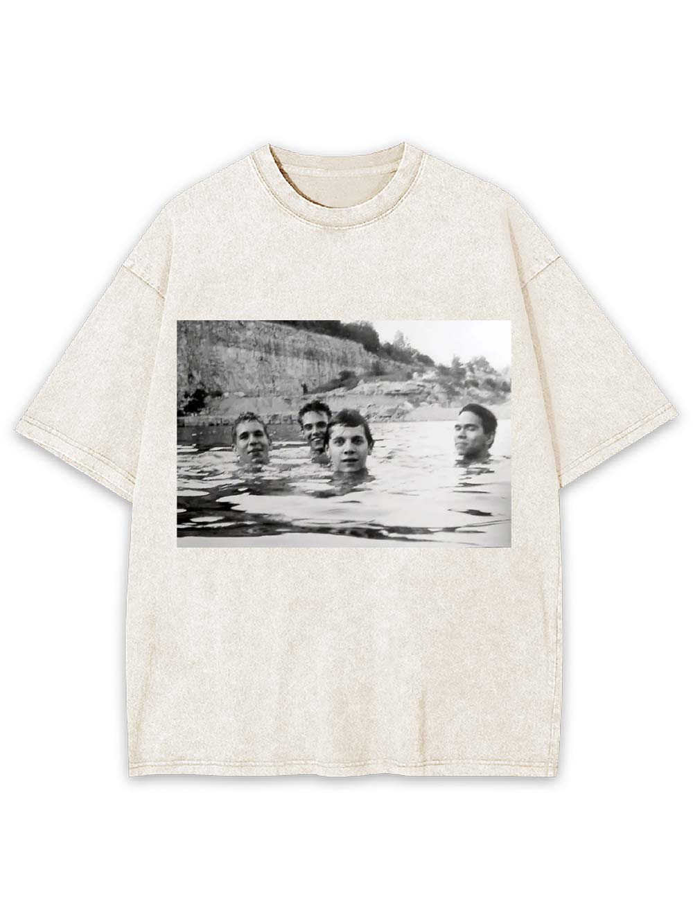 Floating in Time Washed Tshirt
