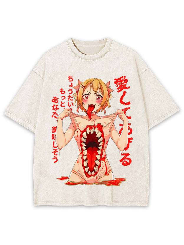 Love Devours All Washed Tshirt