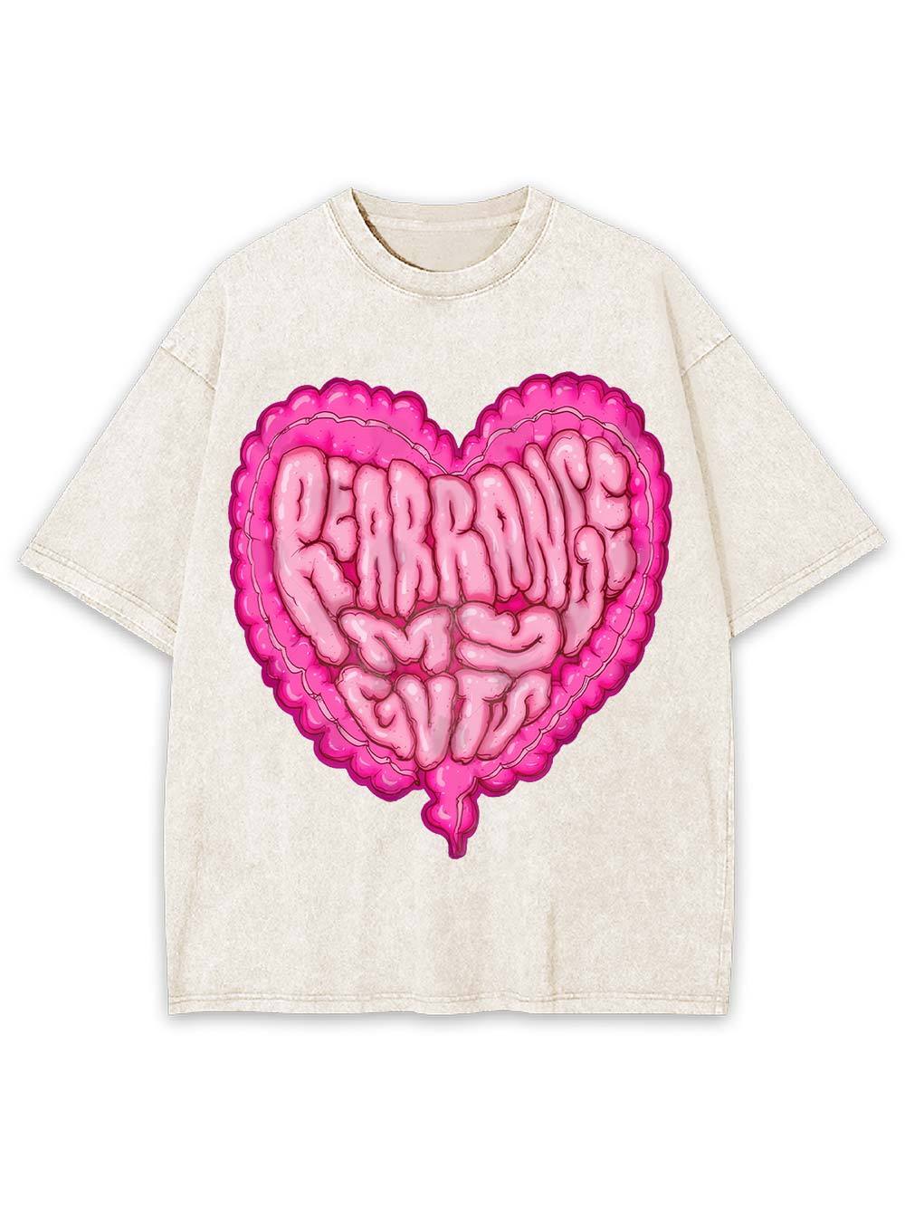 Rearrange My Guts Washed Tshirt