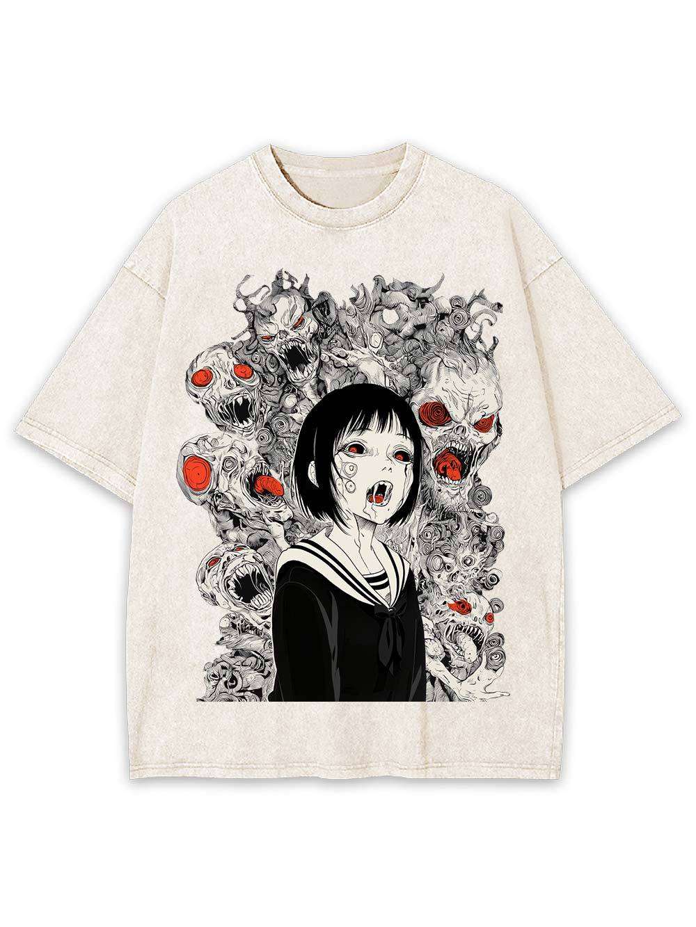 Haunted by the Horde Washed Tshirt