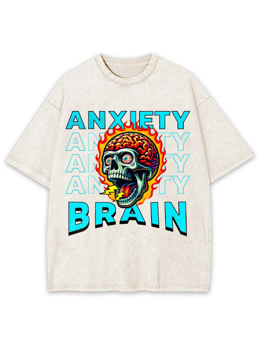Anxiety Brain Washed Tshirt