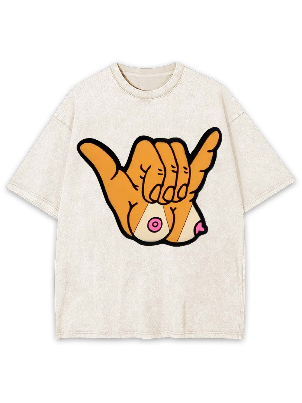 Cheeky Shaka Washed Tshirt