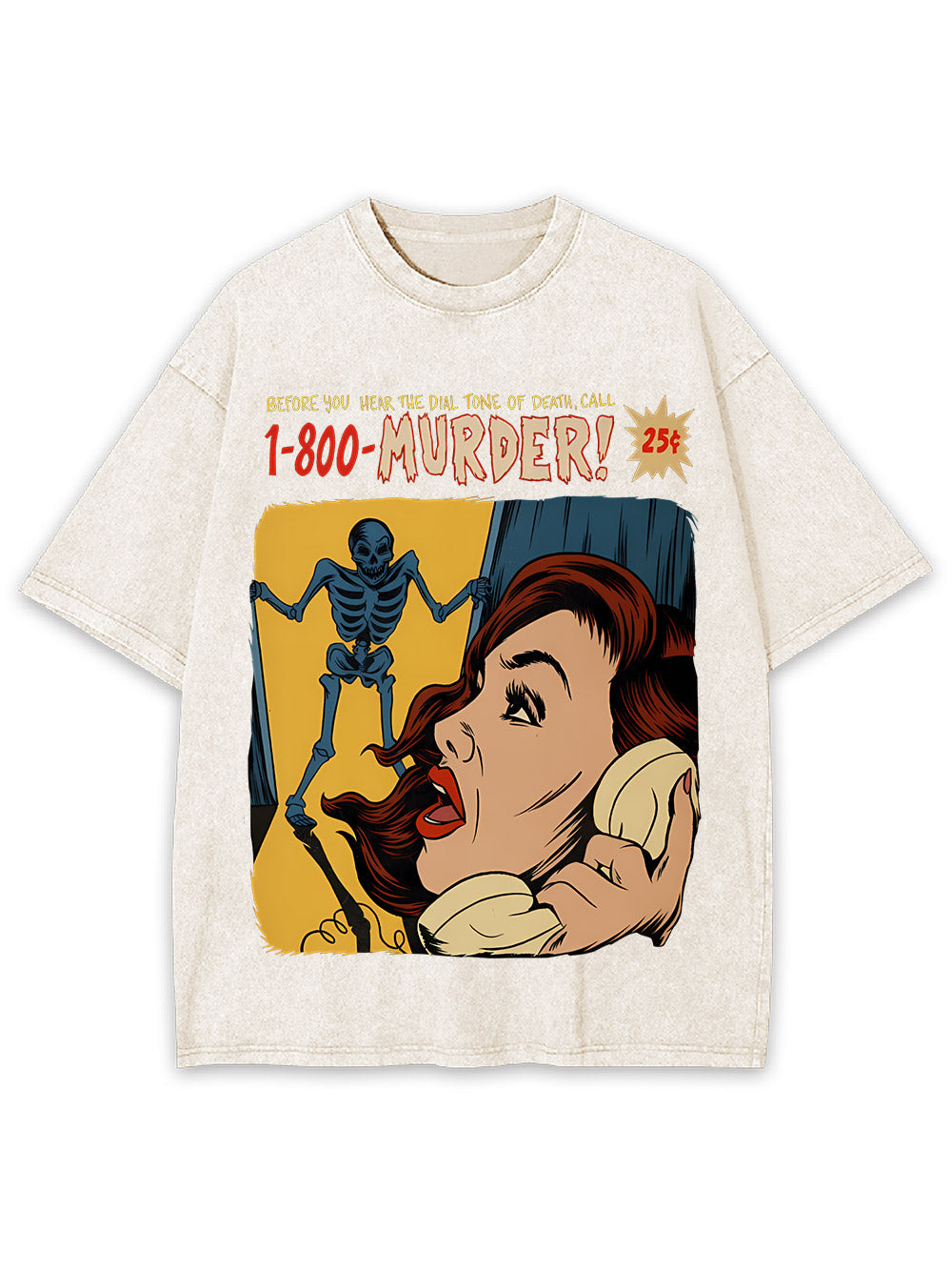 Dial Tone Of Death Washed Tshirt