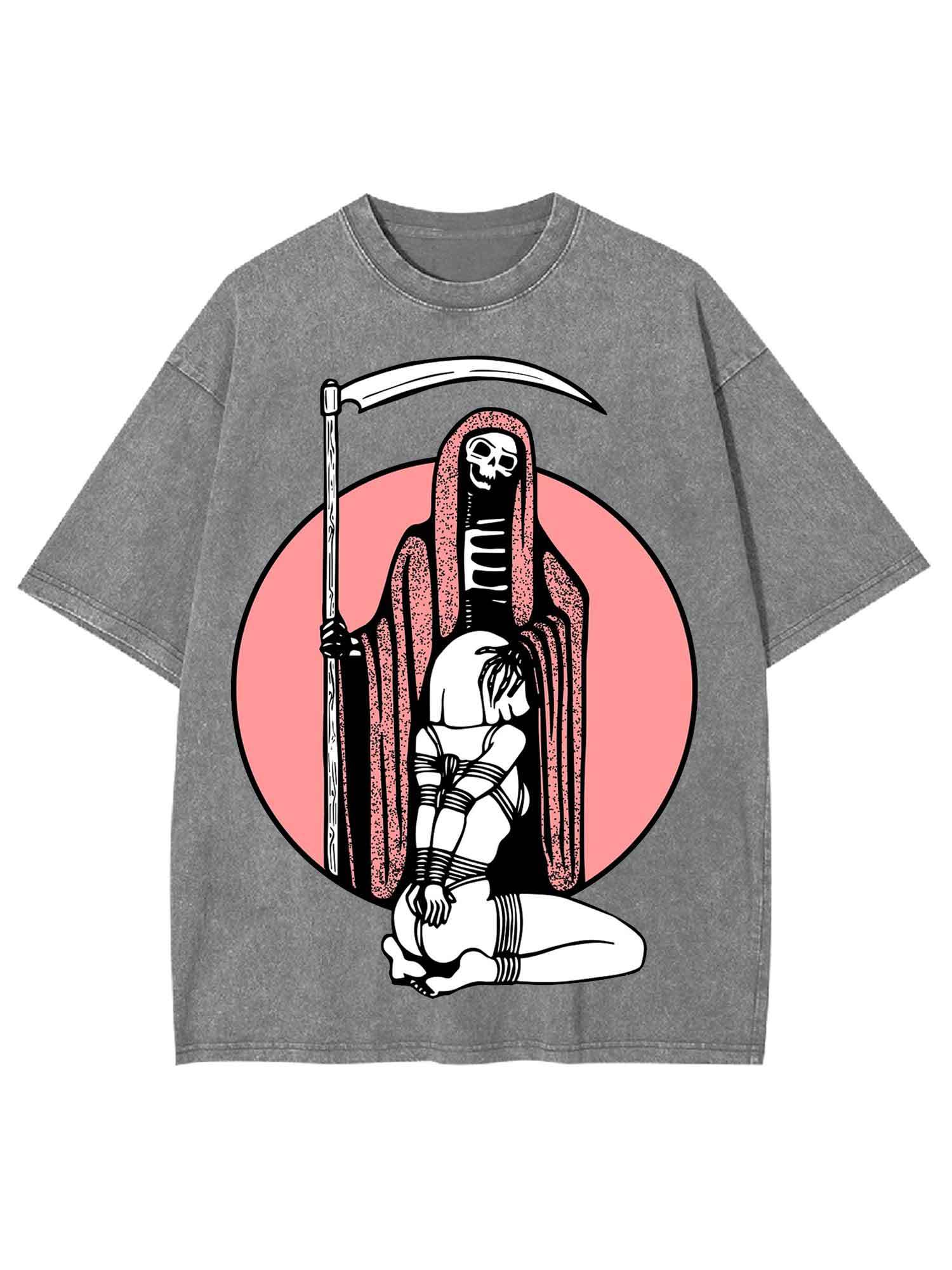 Death And Bound Washed Tshirt