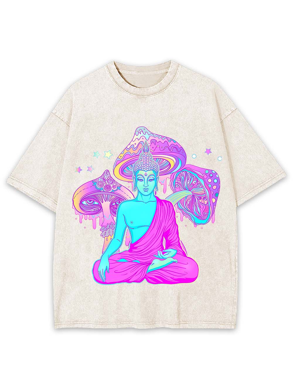 PSYCHEDELIC DEITY WASHED TSHIRT