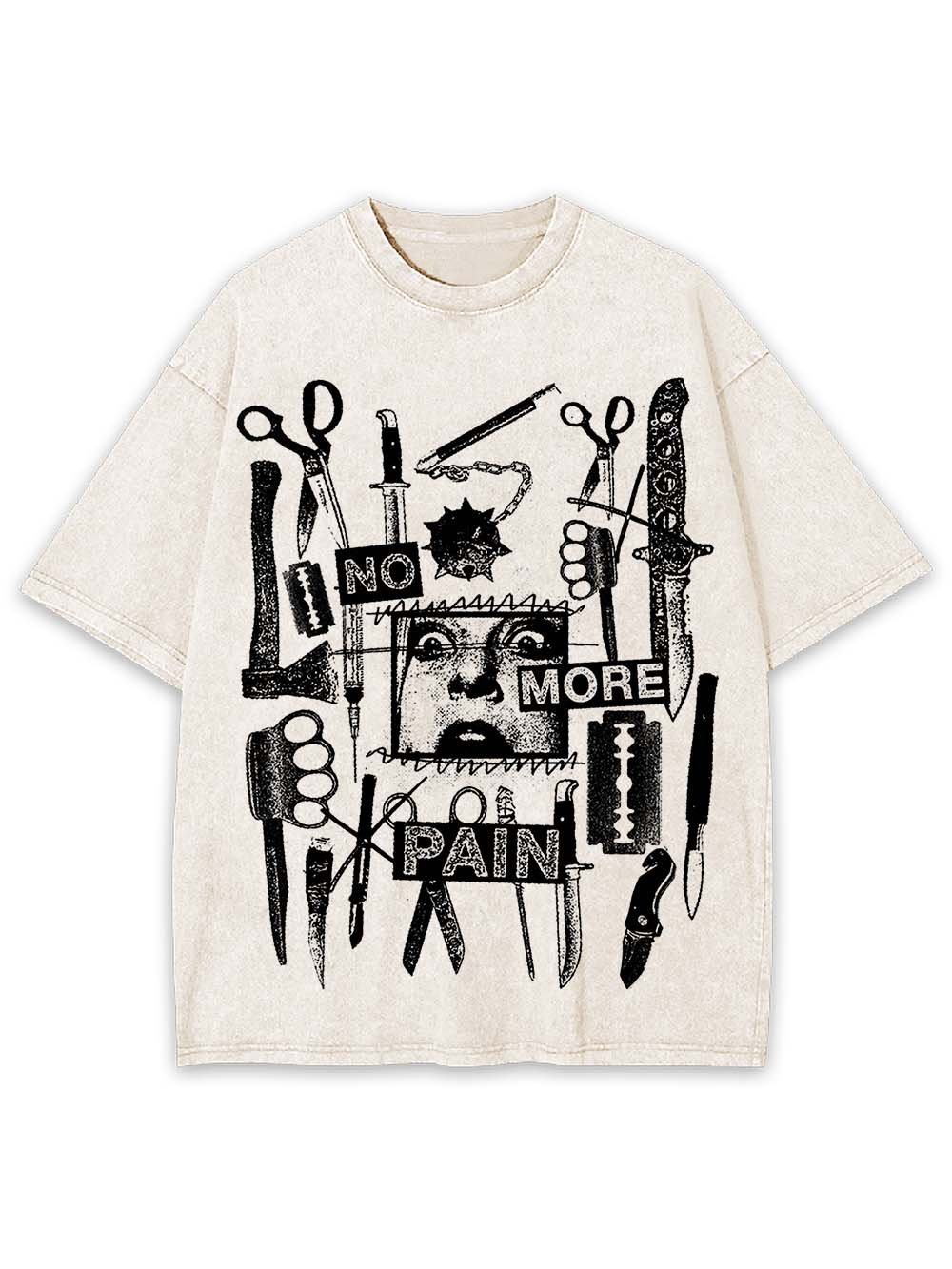No More Pain Washed Tshirt