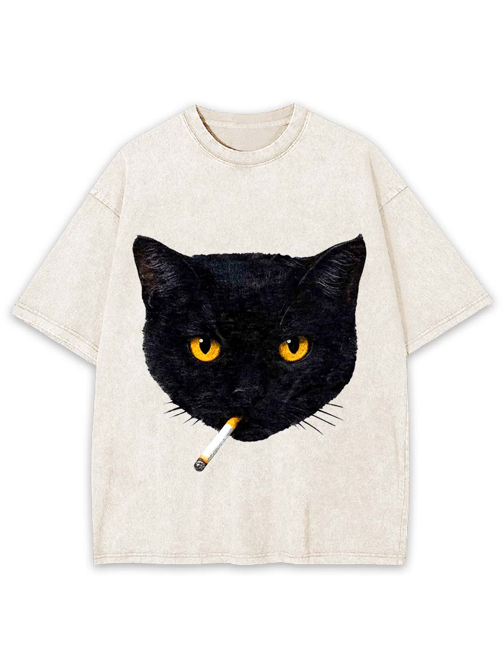 Feline Rebel Washed Tshirt