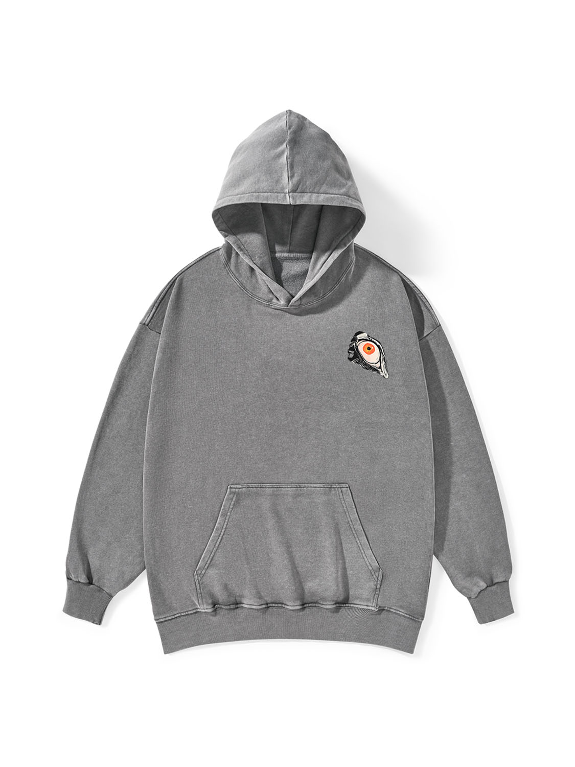 Multitude Of Gazes Washed Hoodie