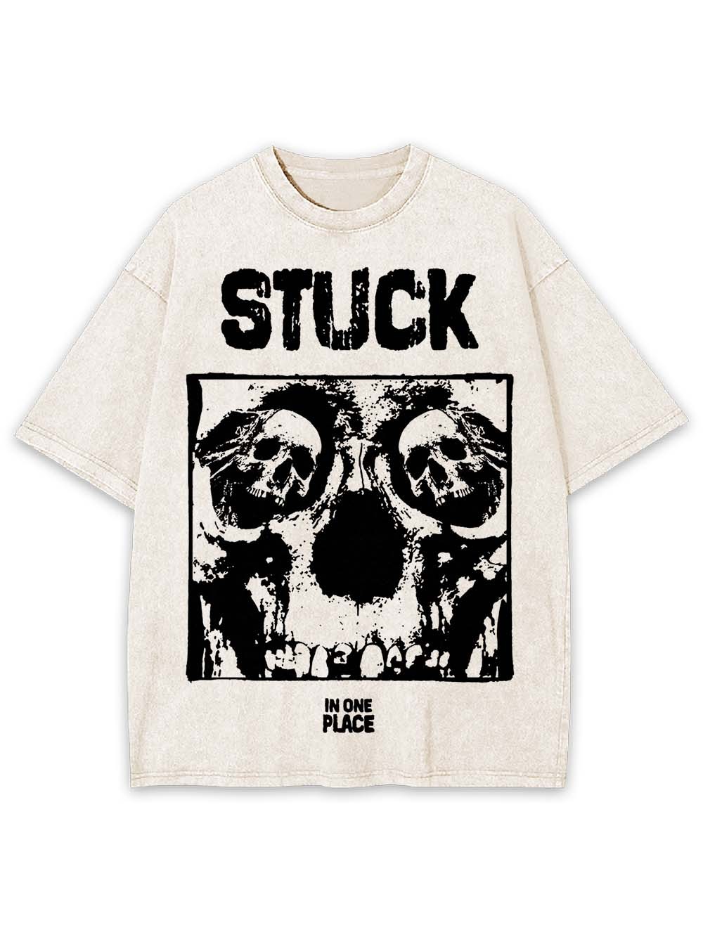 STUCK WASHED TSHIRT