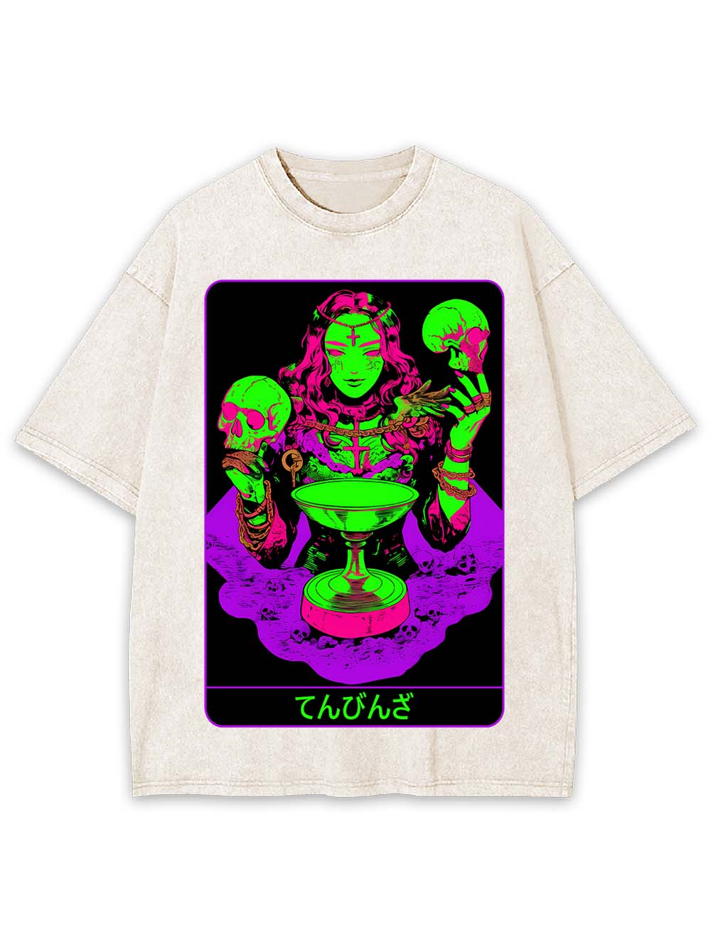 BALANCE OF FATE WASHED TSHIRT