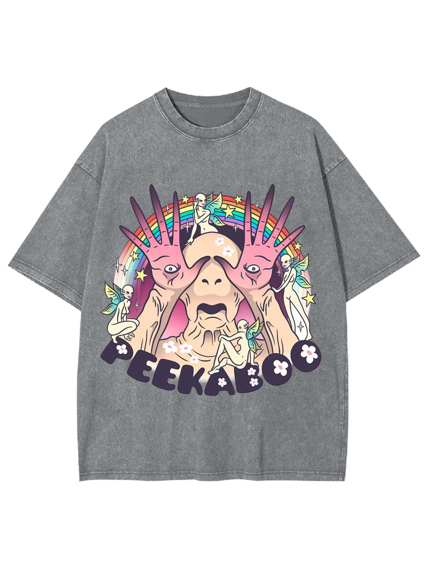Peekaboo Washed Tshirt