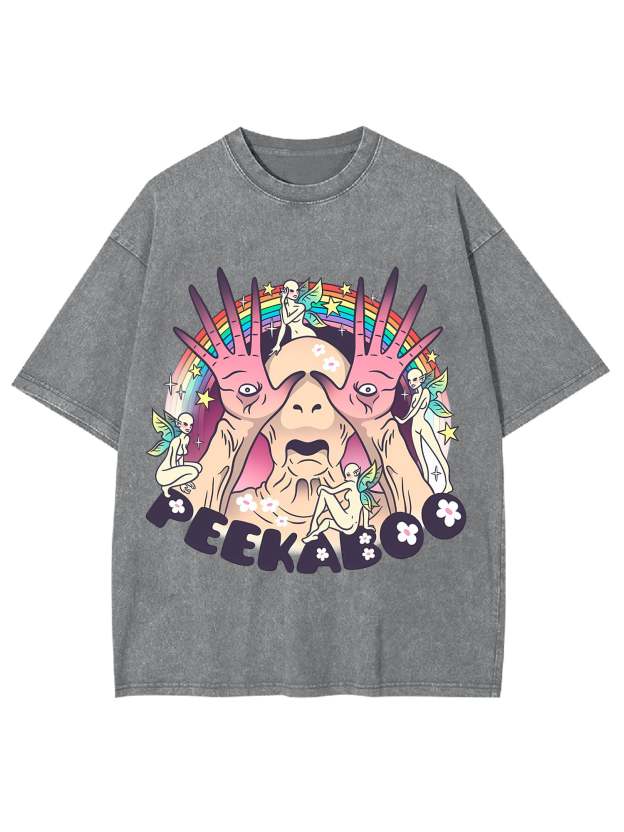 Peekaboo Washed Tshirt