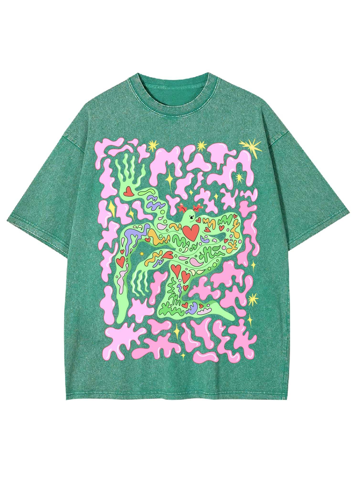 Groovy Dance Guy Washed Tshirt