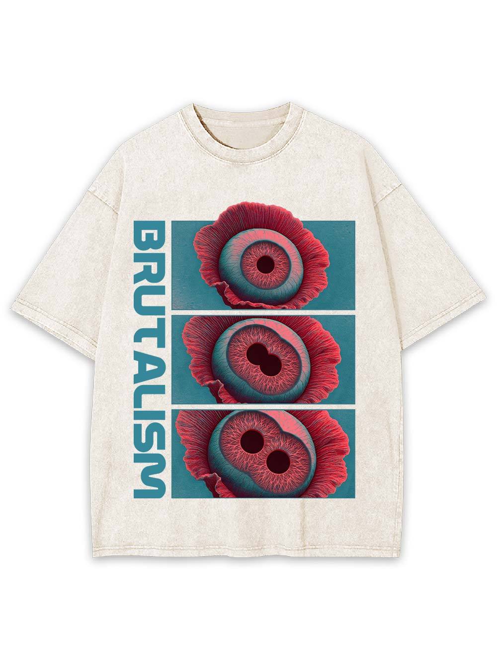 Brutalism Washed Tshirt