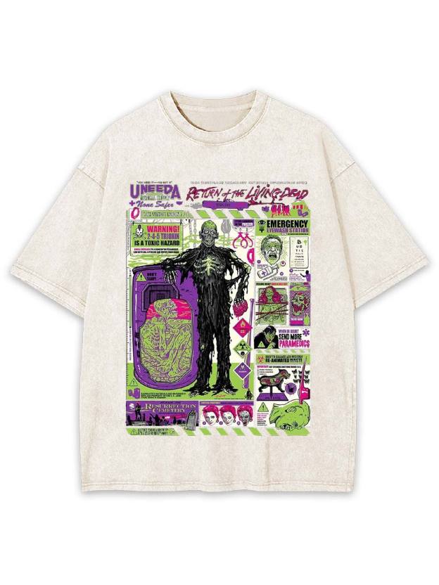 Return of the Living Dead Washed Tshirt