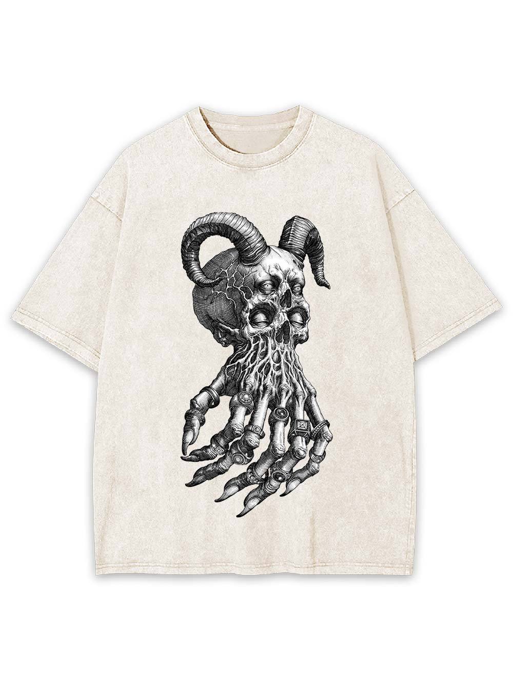 Infernal Grasp Washed Tshirt