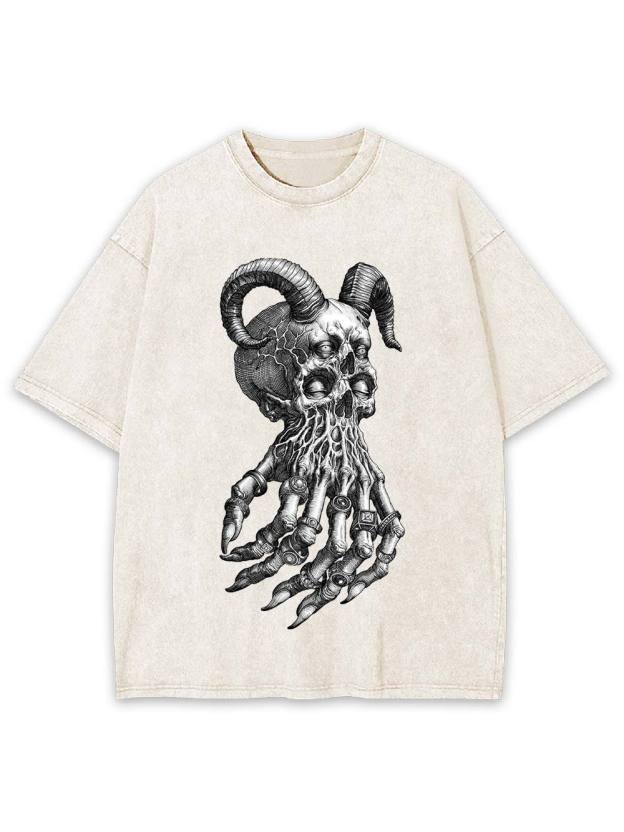 Infernal Grasp Washed Tshirt