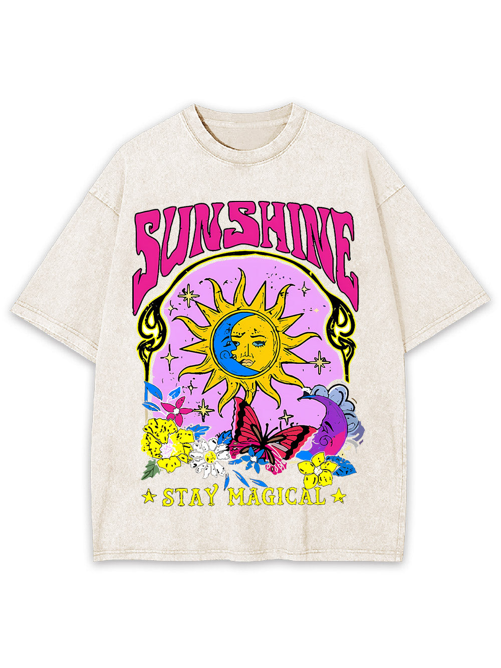 Sunshine Stay Magical Washed Tshirt