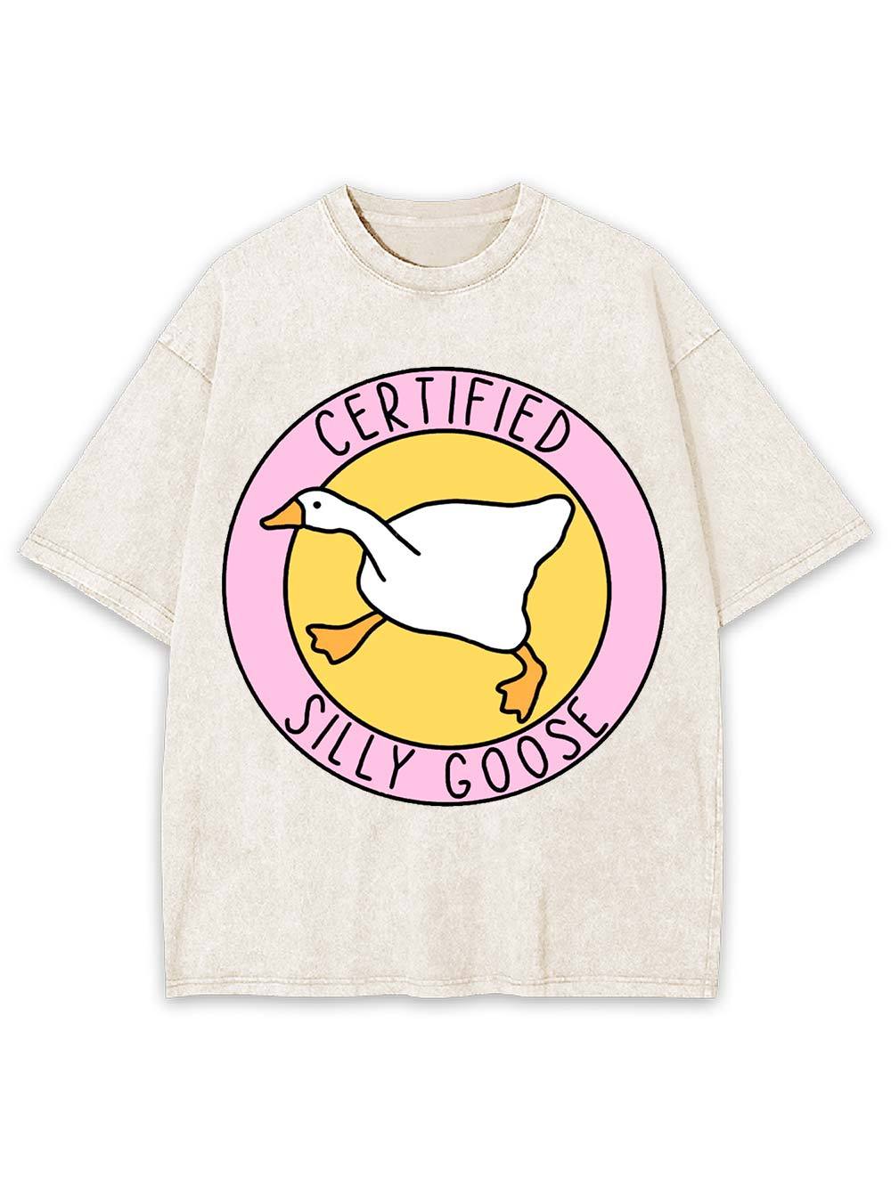 Certified Silly Goose Washed Tshirt