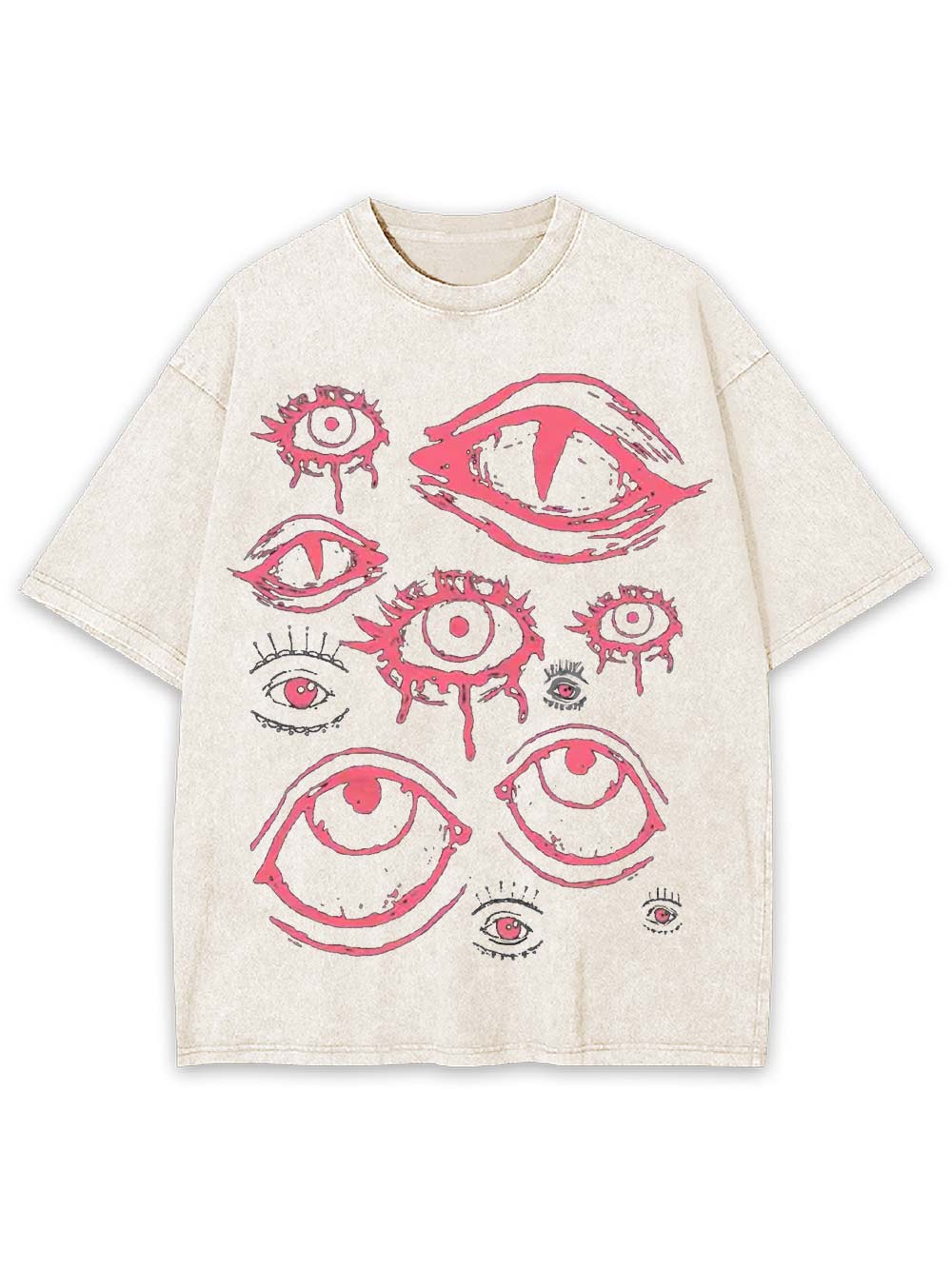 Dripping Eyes Washed Tshirt