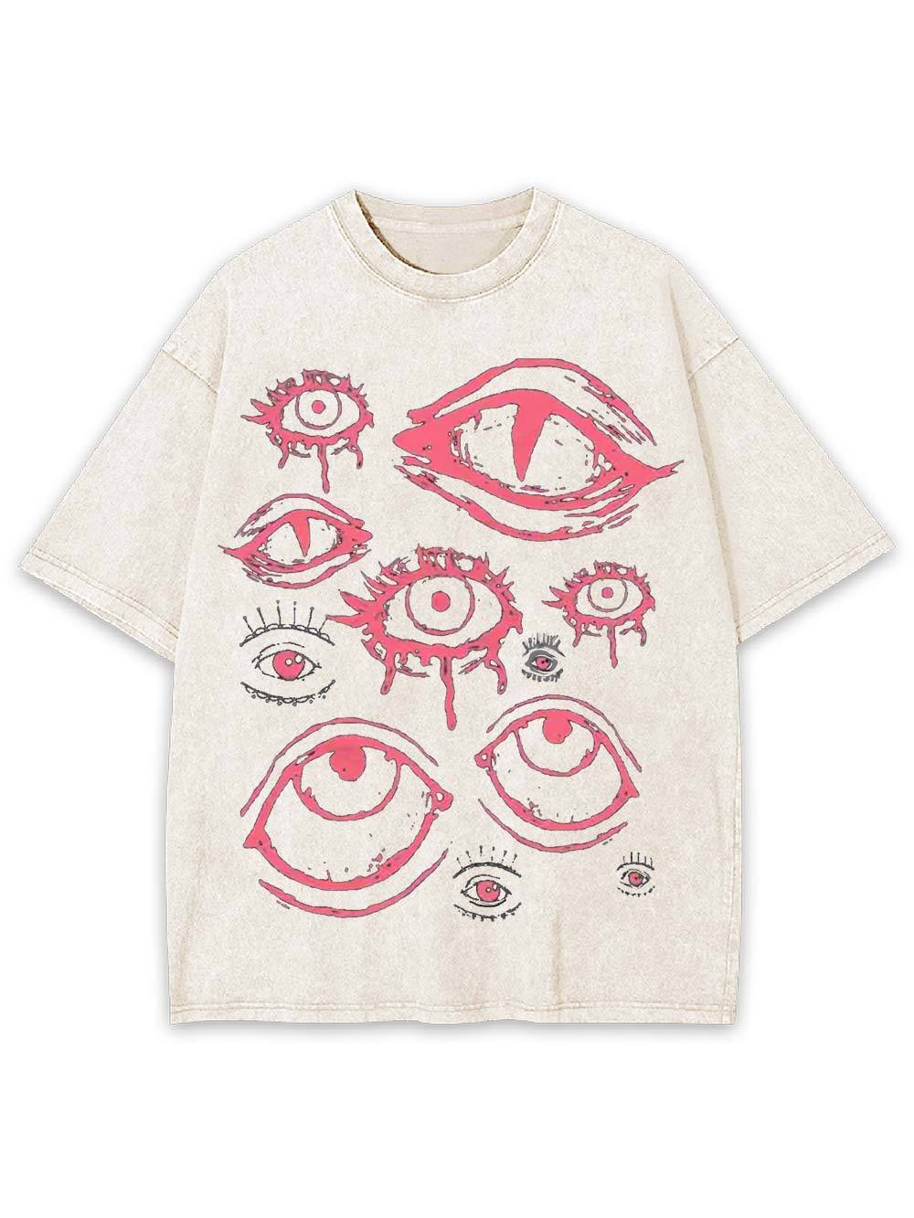 Dripping Eyes Washed Tshirt