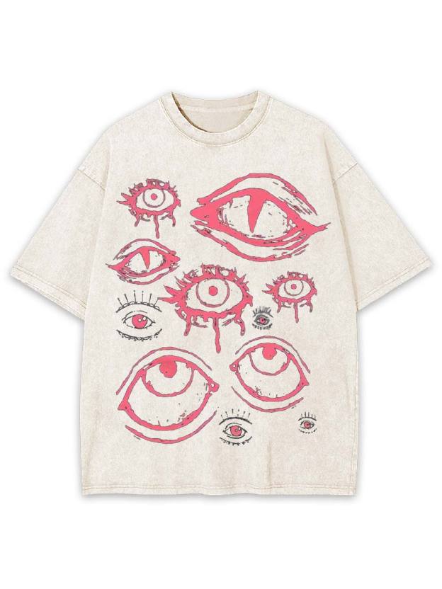 Dripping Eyes Washed Tshirt