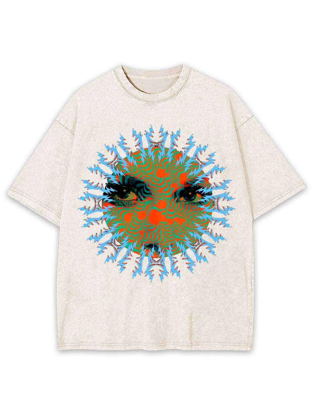 Hypnotic Gaze Washed Tshirt